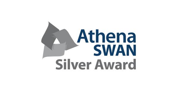 Athena Swan Silver Award logo.